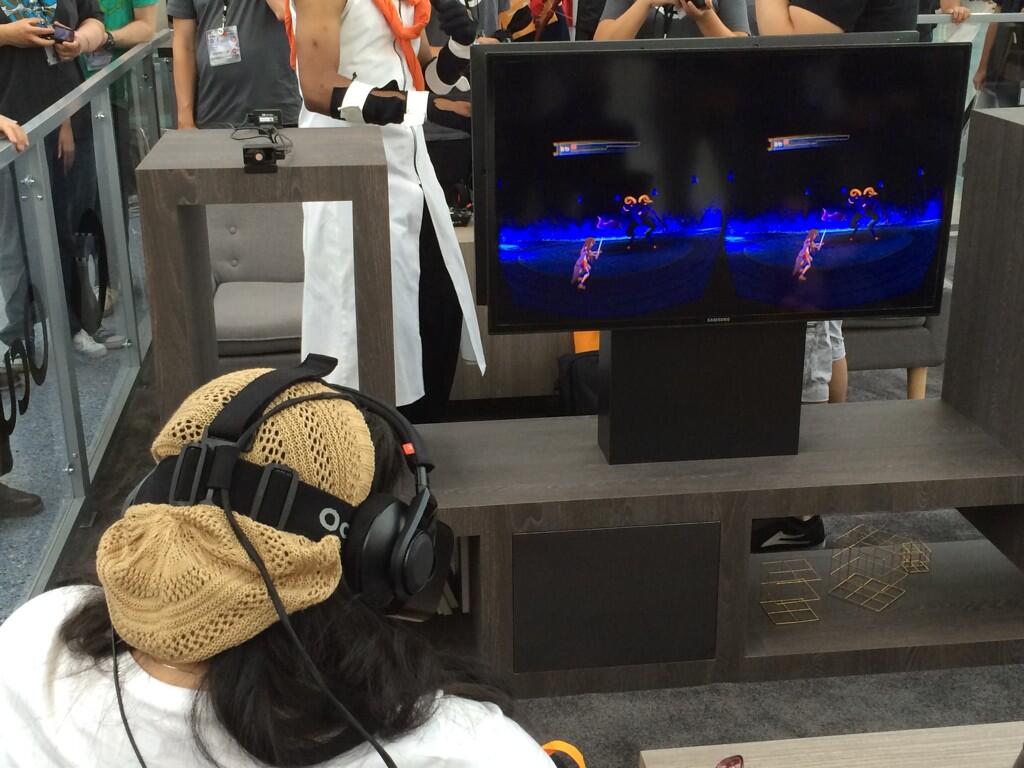 Oculus VR在動漫博覽會上展示劍術在線演示