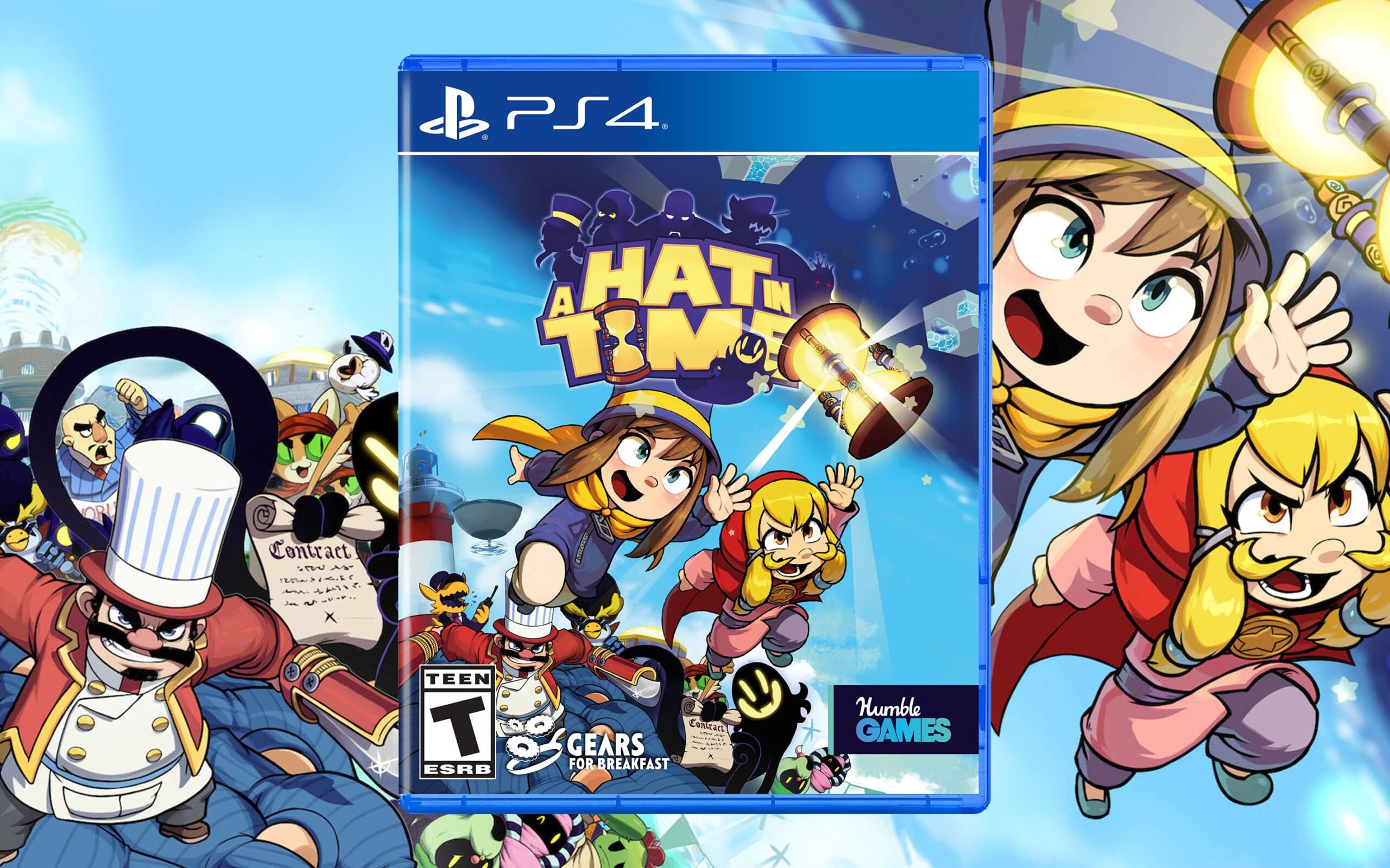 PS4的時代物理版帽子於11月12日推出