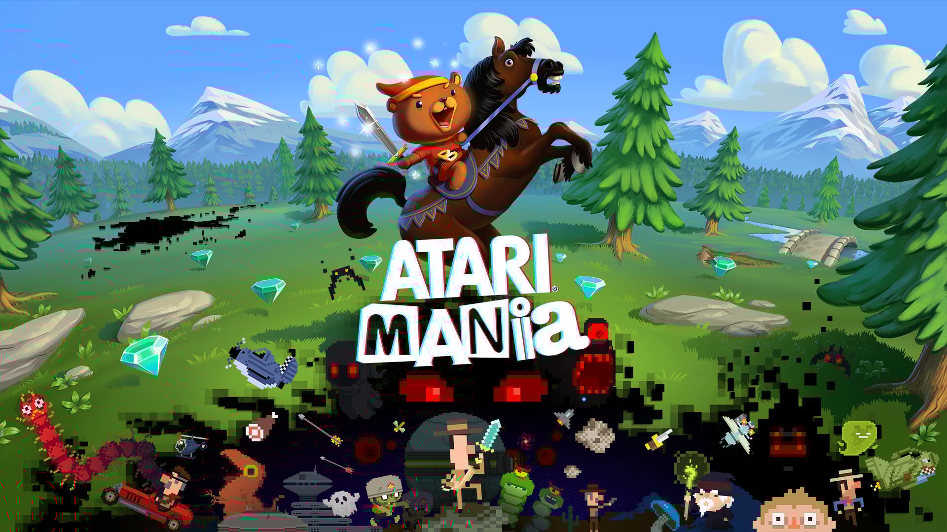 150 Microgames Collection Atari Mania宣布了Switch，PC和Atari VCS